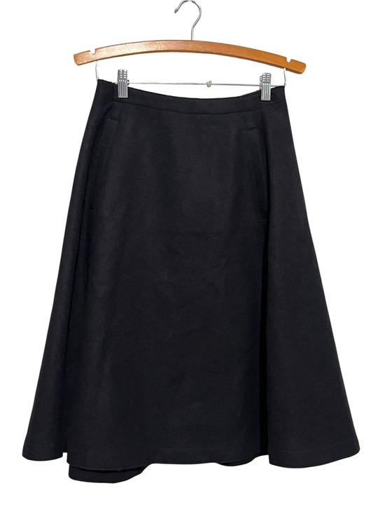 COS Dresses & Skirts - COS Wool A Line Skirt Size 6 Black